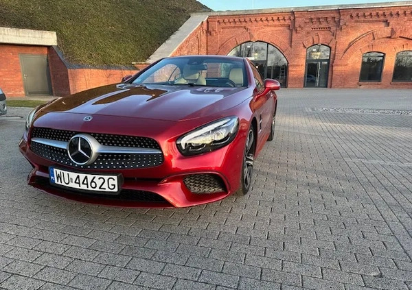 Mercedes-Benz SL cena 399000 przebieg: 45000, rok produkcji 2017 z Warszawa małe 154